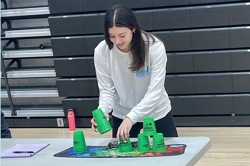 speed stacking