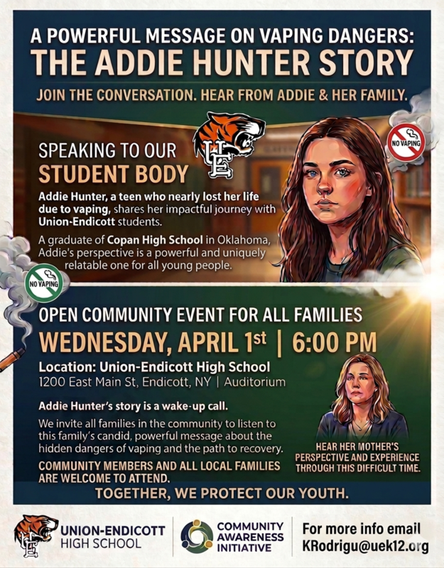 Anti vape flyer