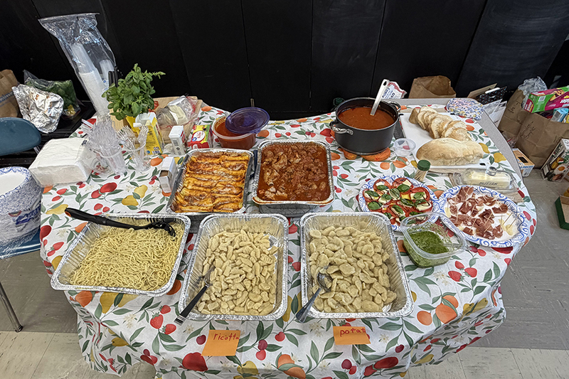 Italian cooking
