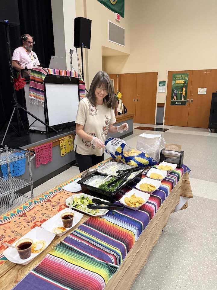 Serving Posole