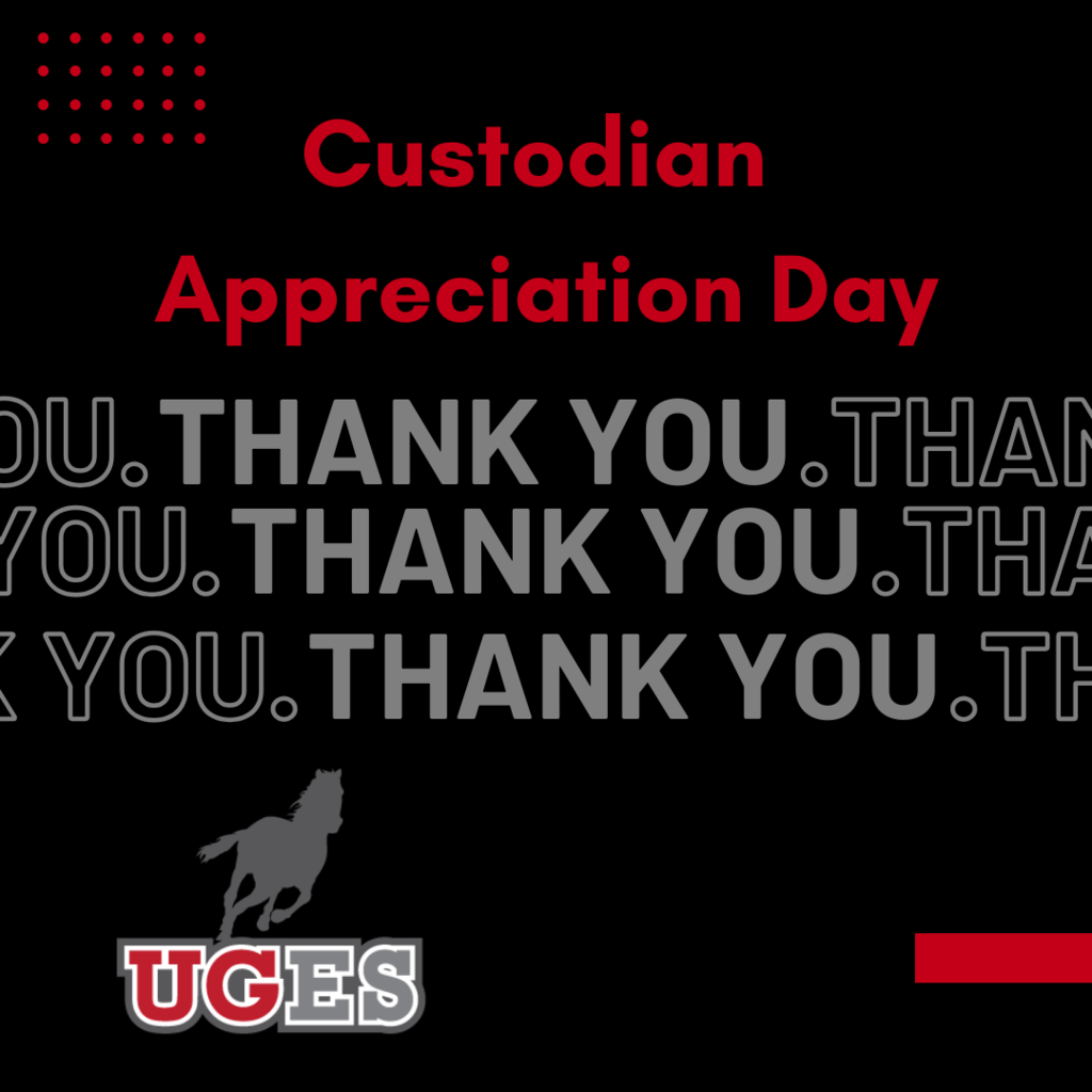 Custodian Appreciation Day - Thank you