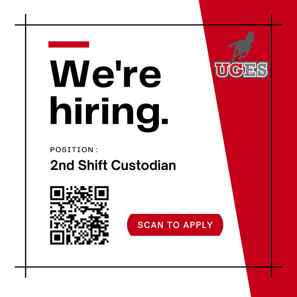 Now hiring 2nd shift custodian