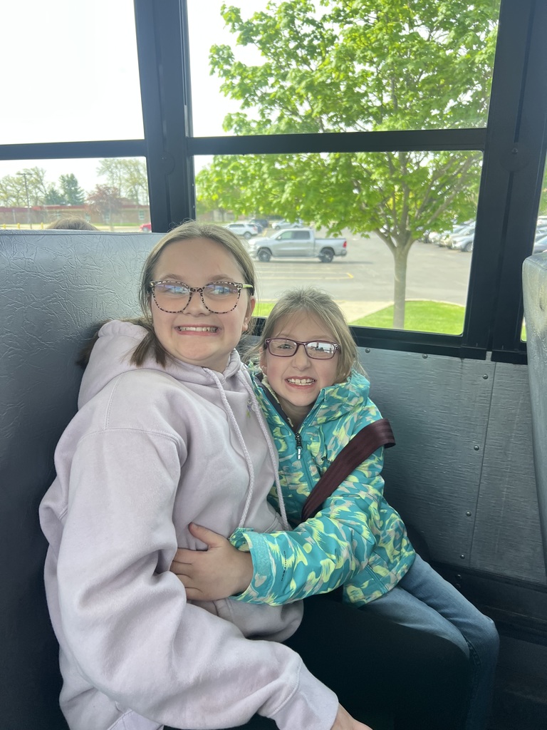 students on a field trip on the bus