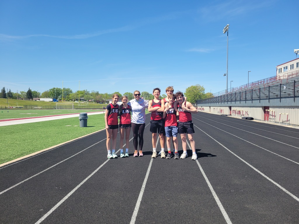 Track students
