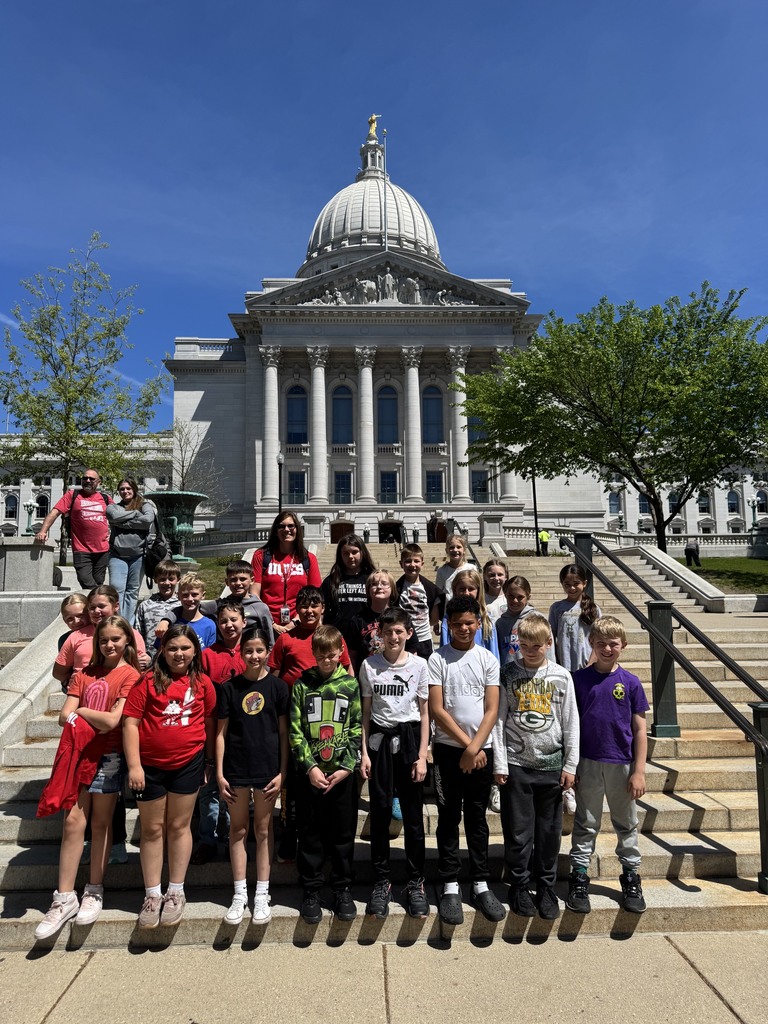 students at the capitol in Madison