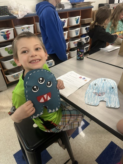 students receive their monster