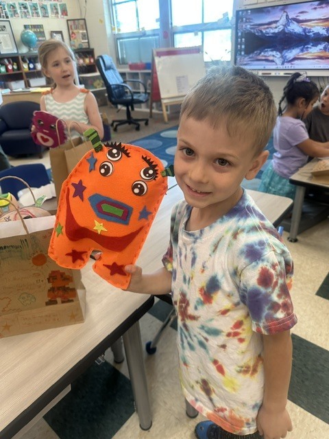 students receive their monster