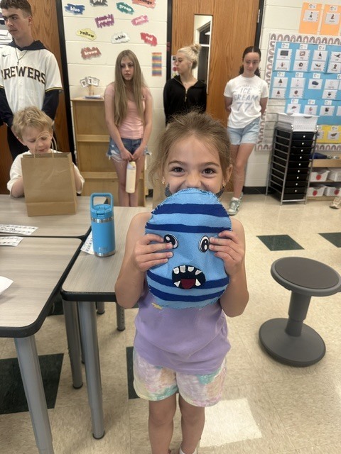 students receive their monster