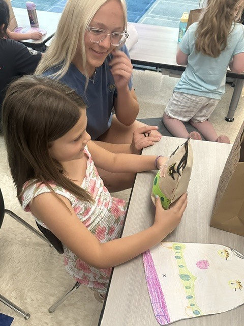 students receive their monster