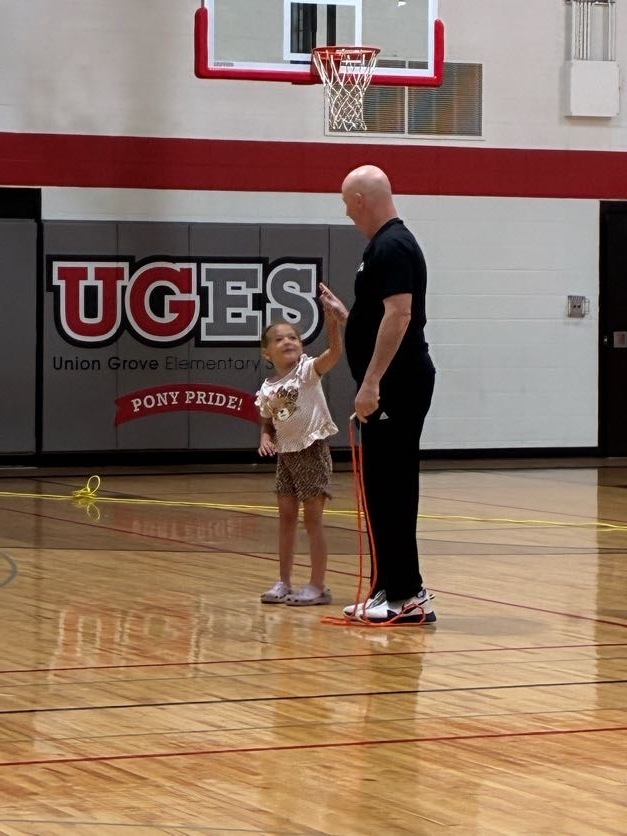 jump rope activities in the gym