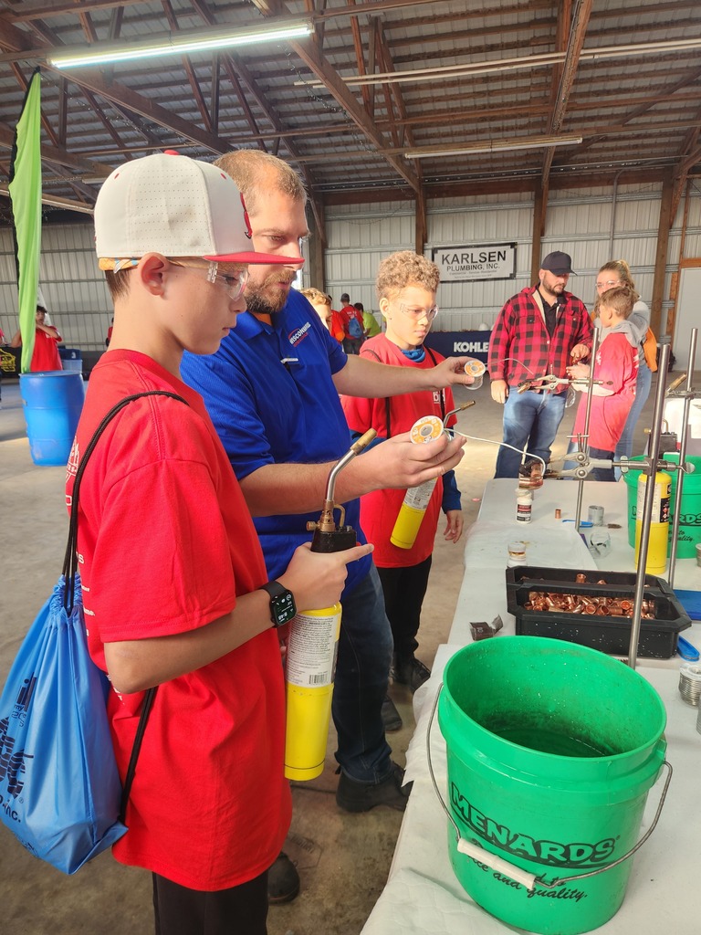 students at the Build My Future event
