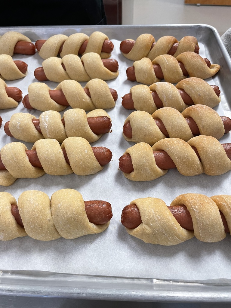 prepped mummy dogs after they're cooked