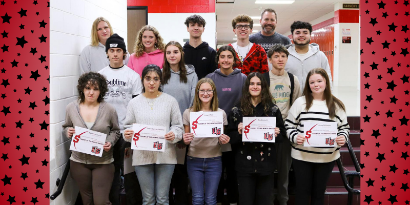 Students of the Month - November 2025