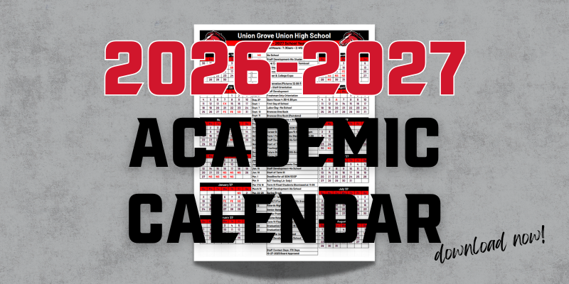 2026-2027 Academic Calendar