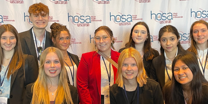HOSA students