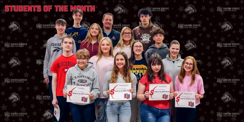 Students of the Month - April 2026