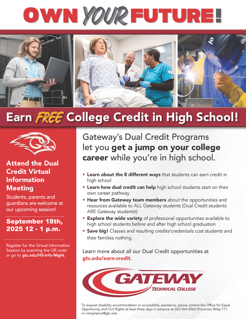 Dual Credit Flyer