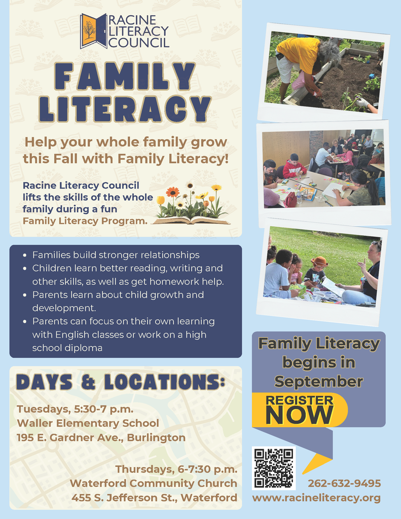 Racine Literacy Council Flyer