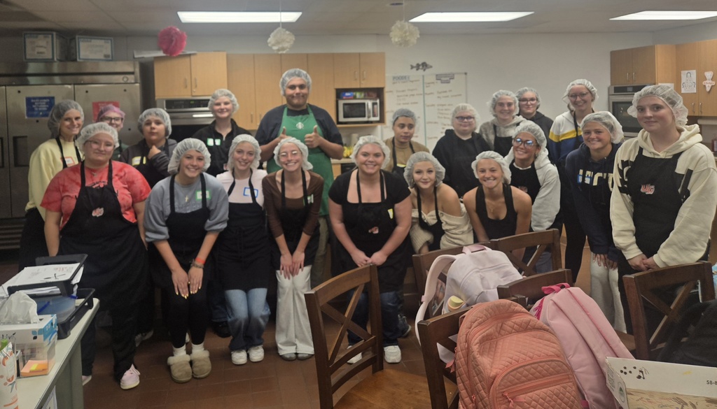 ASCEND + ACCT students baking for Custodians