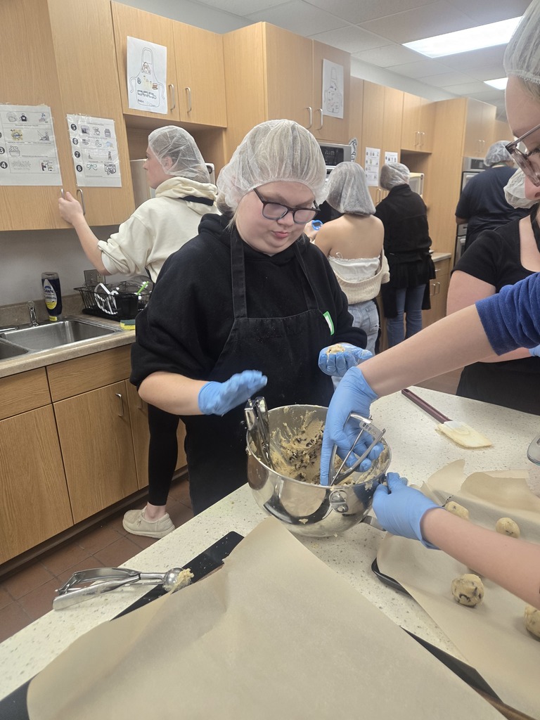 ASCEND + ACCT students baking for Custodians