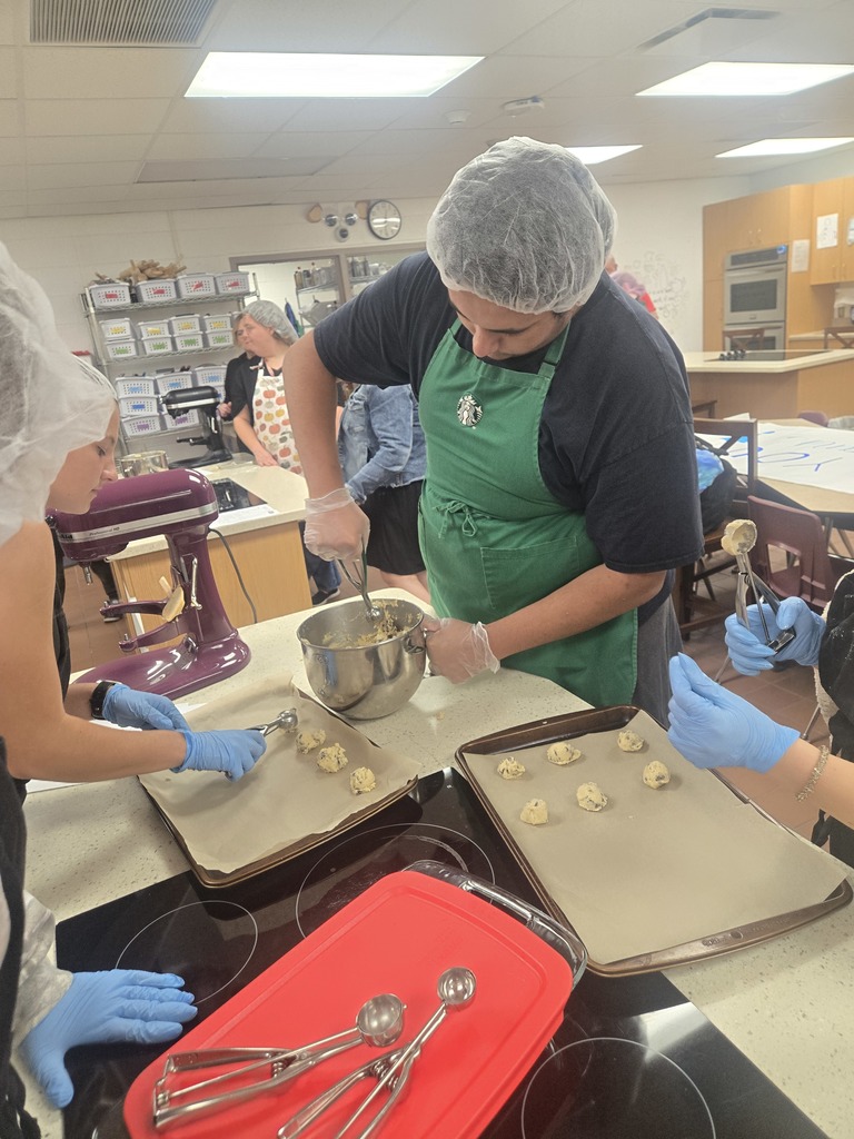 ASCEND + ACCT students baking for Custodians