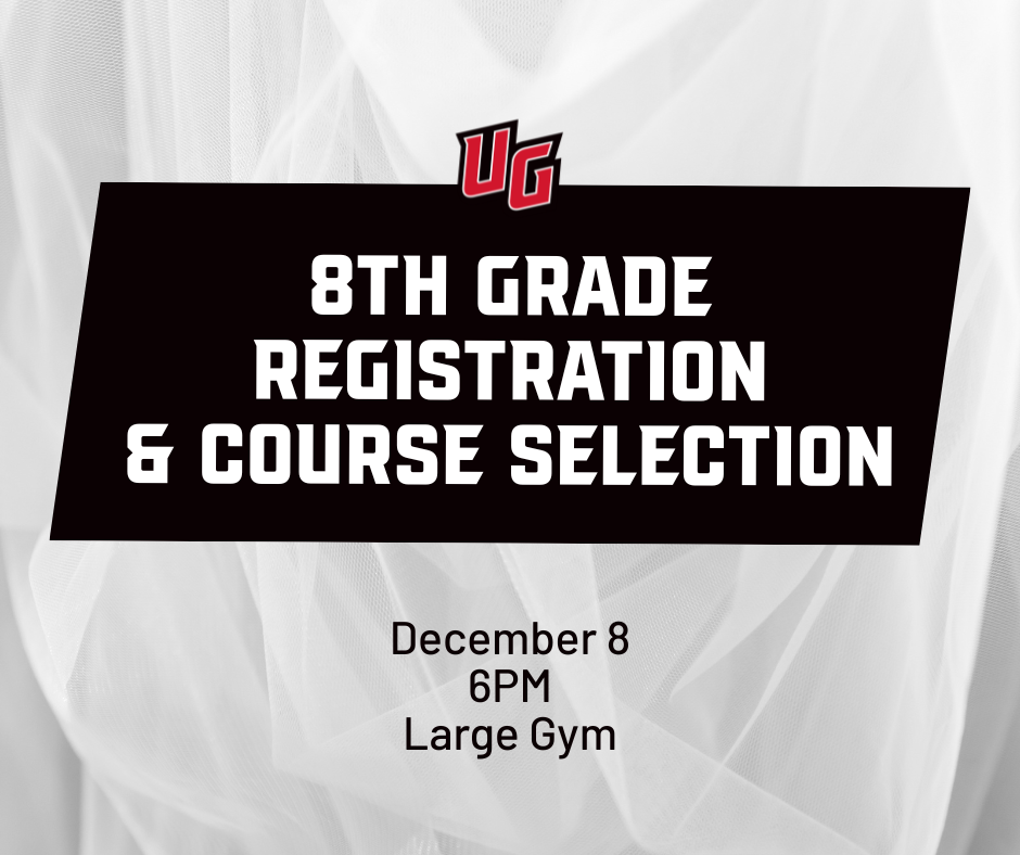 8th Grade Registration