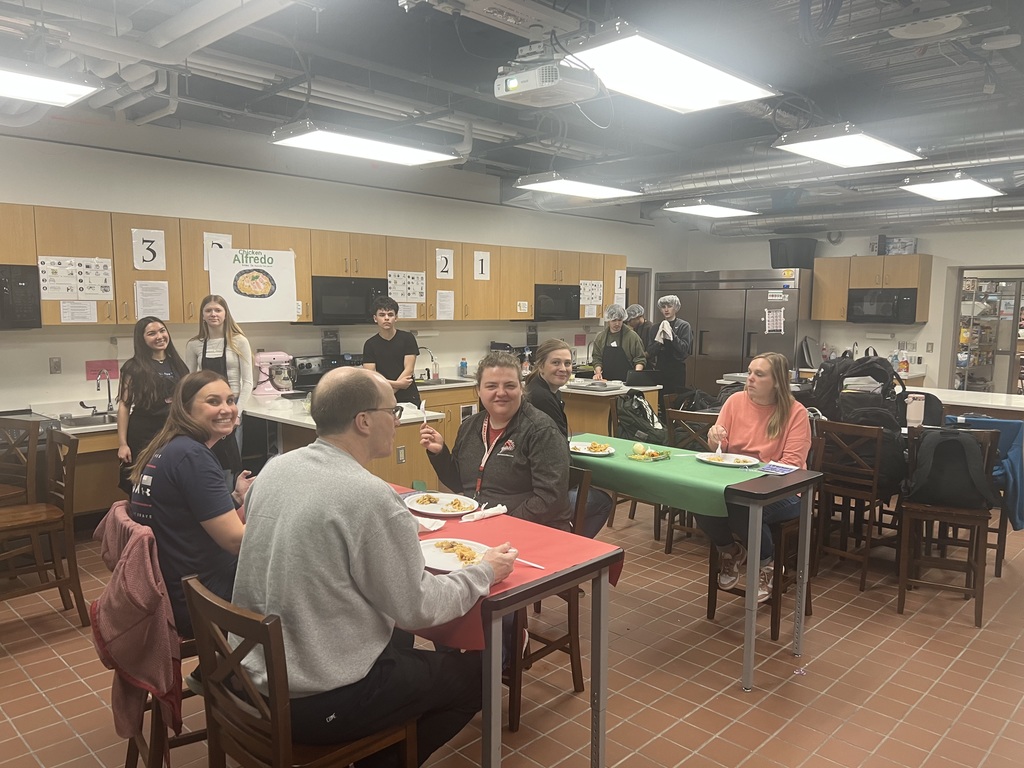teachers sitting to try the dishes