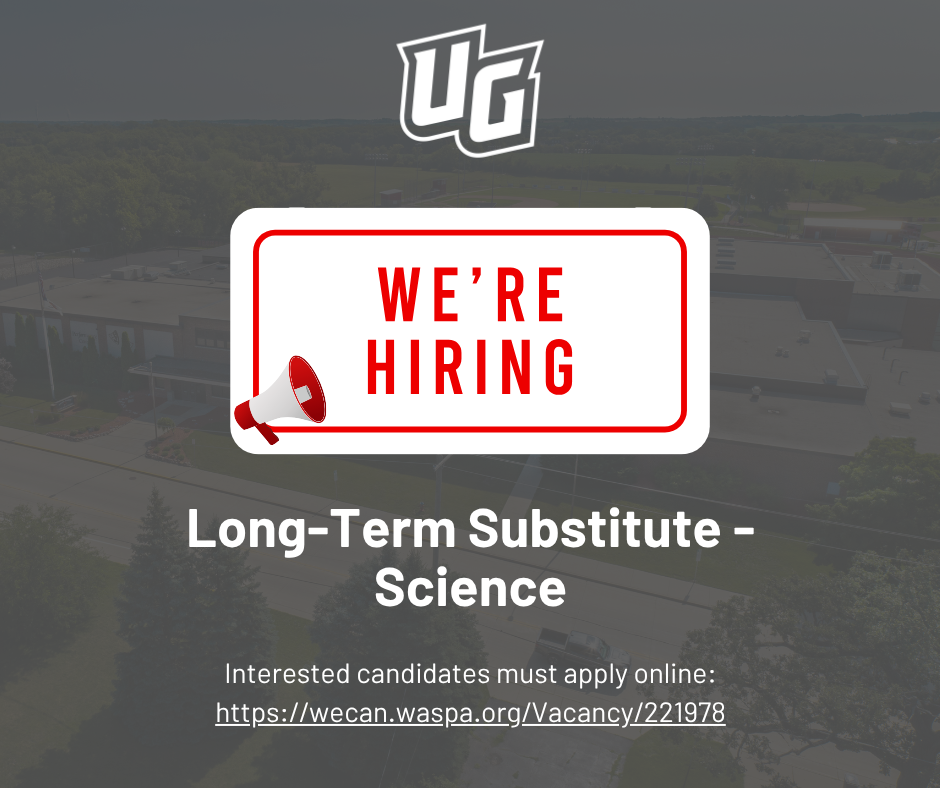 Hiring Science Teacher