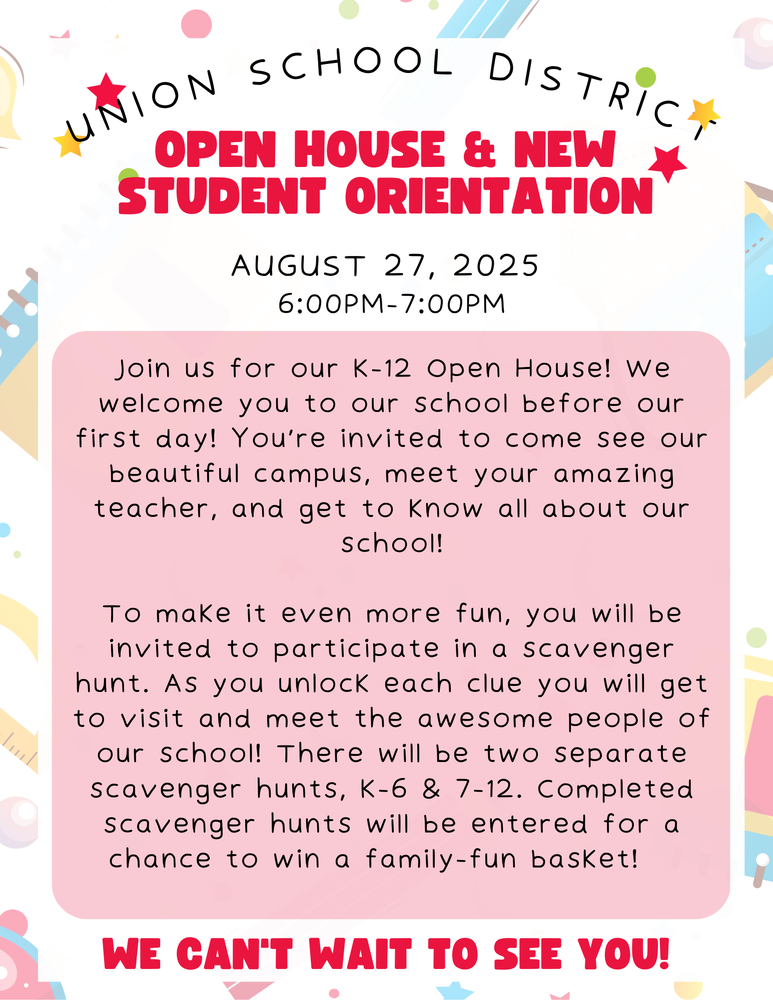 2025-26 Open House
