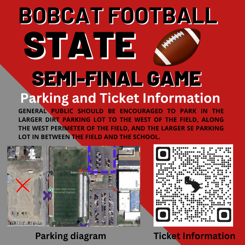 Semi-formal parking and ticket info