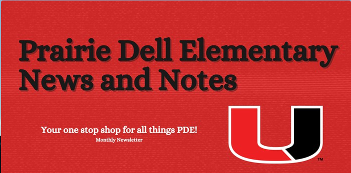 Check out this month's PDE newsletter.   https://secure.smore.com/n/7z0e3-prairie-dell-elementary-news