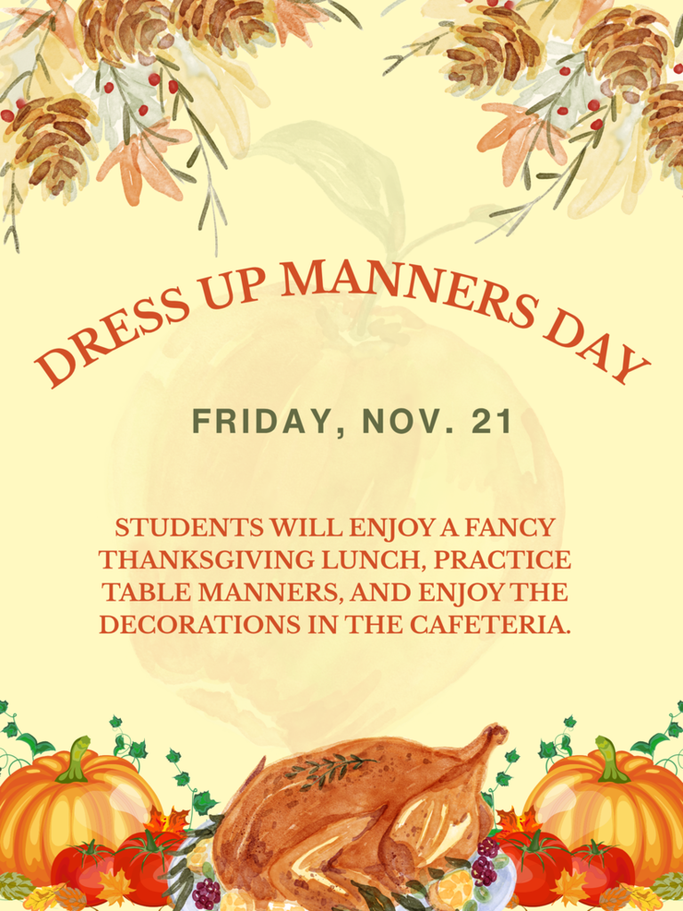 Dress Up manners Day