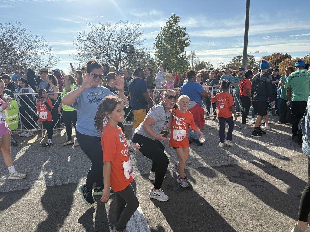 Girls on the Run is a program that helps young ladies learn to be healthy and active through running, lessons, and giving back to the community. These ladies had a terrific season and finished it off with a 5k in Forest Park, along with a toothpaste drive and celebration.