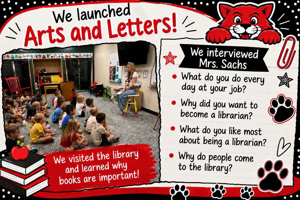 Yesterday Mrs. Gildehaus took her class to the library to interview Mrs. Sachs to find out why books are important.