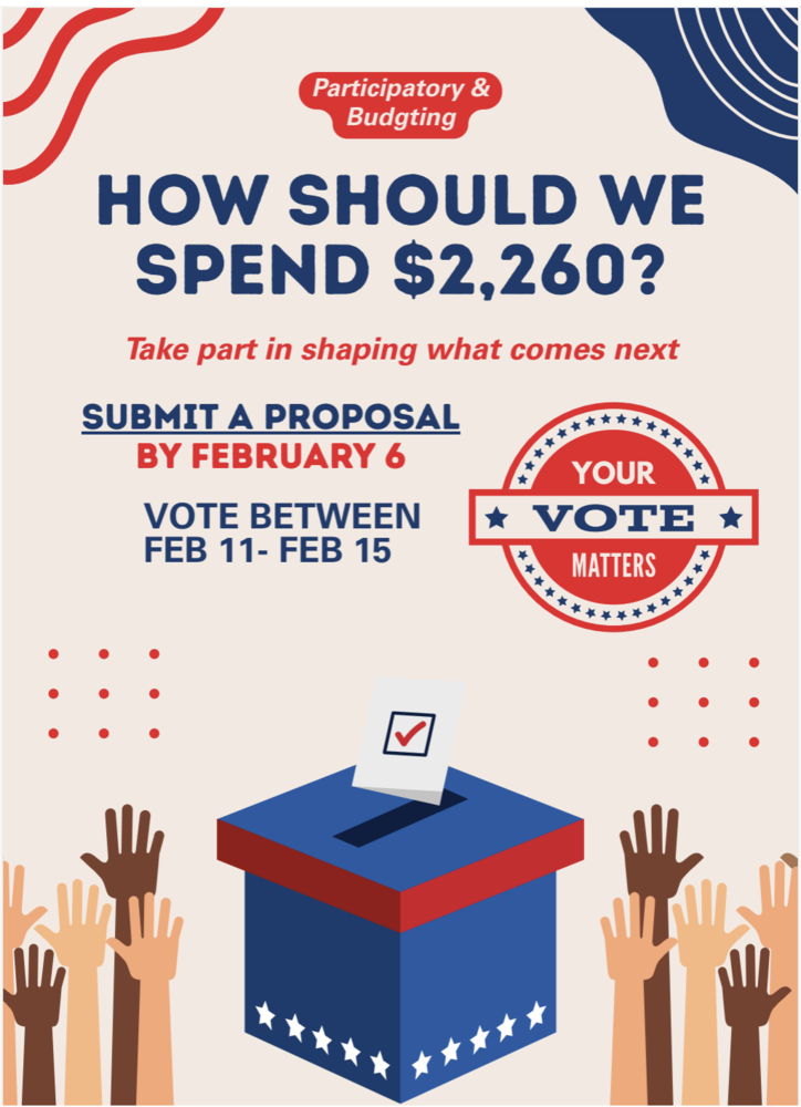 Participatory budget flyer