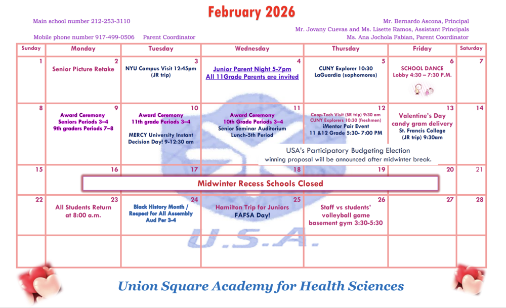 February 2026 Calendar