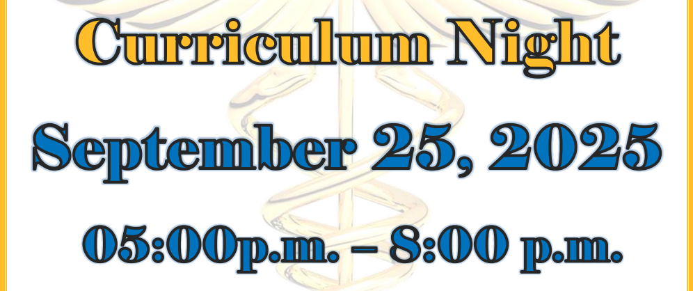 Curriculum night flyer