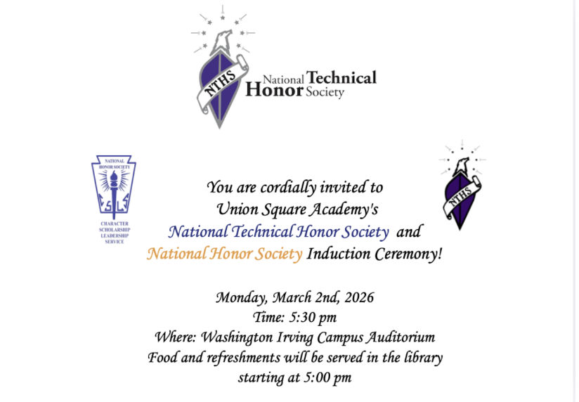 NTHS and NHS Induction flyer