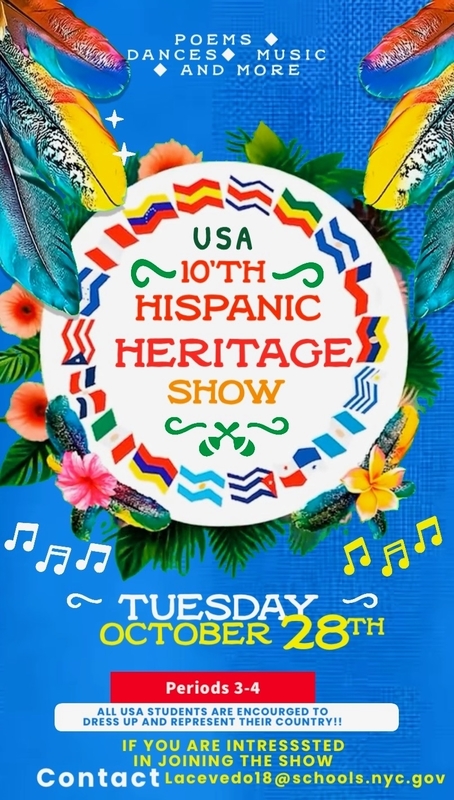 Hispanic Heritage Month Flyer