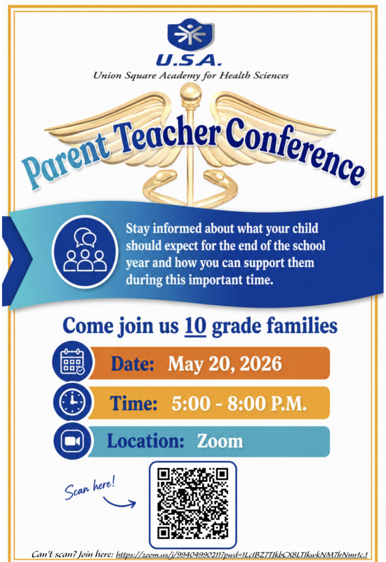 10th grade parent teacher conference info