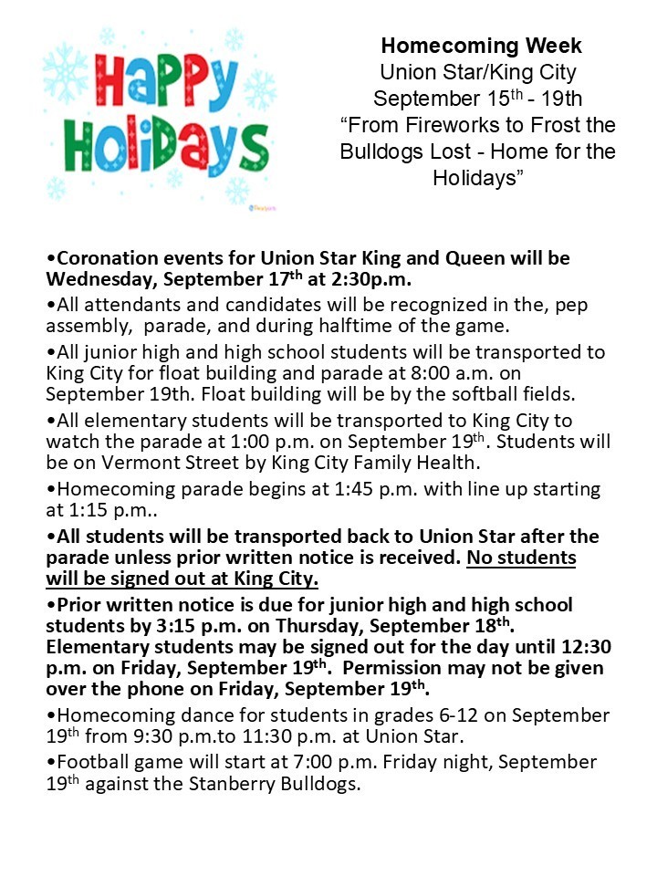 Homecoming 25 flyer