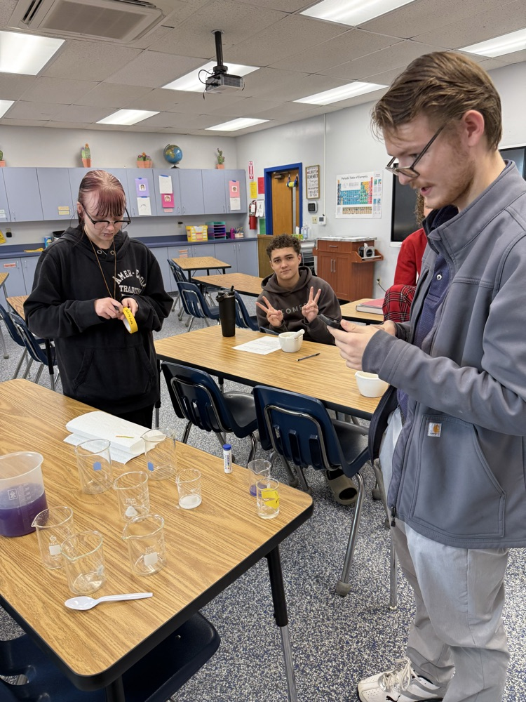 A&P & Pre-Chem learning about PH.