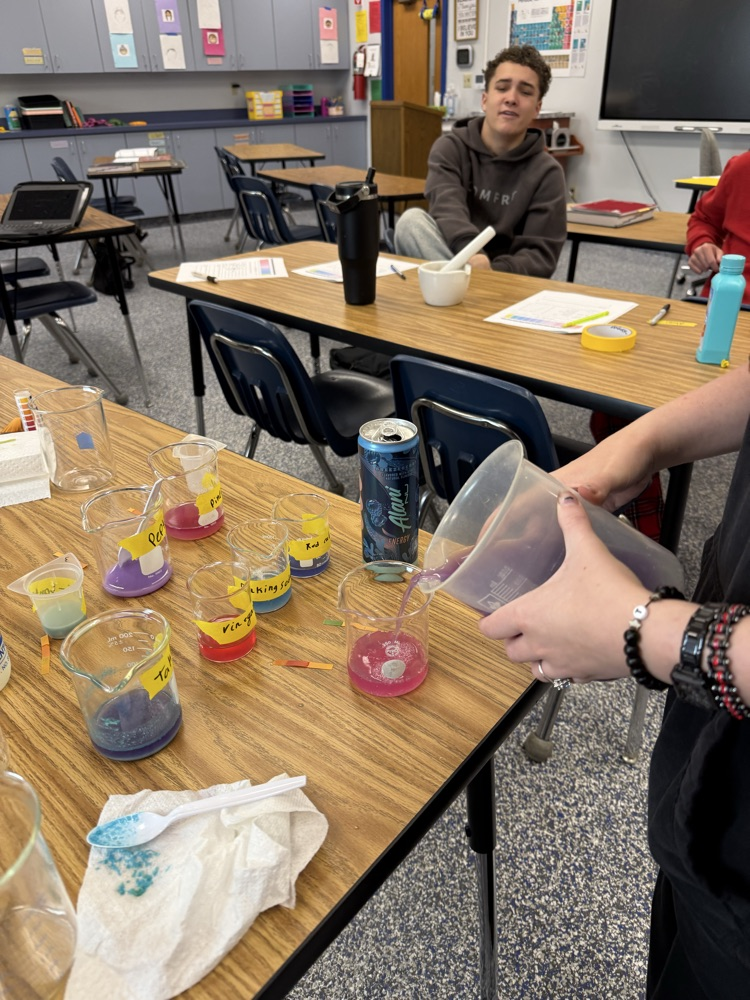 A&P & Pre-Chem learning about PH.