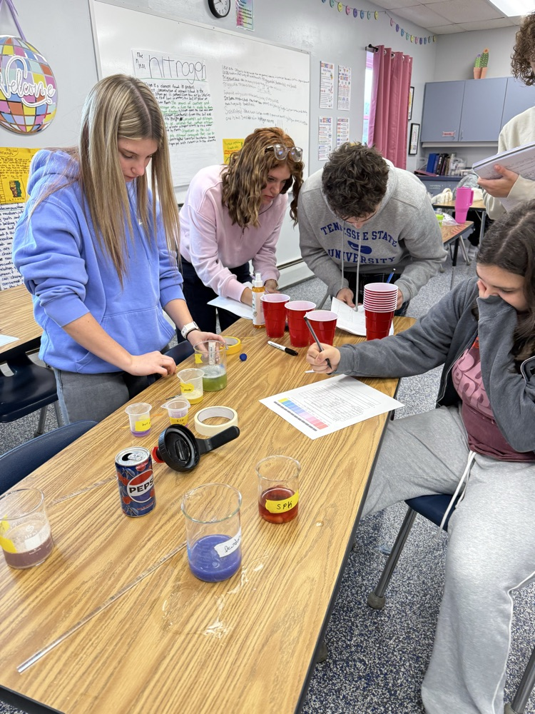 A&P & Pre-Chem learning about PH.
