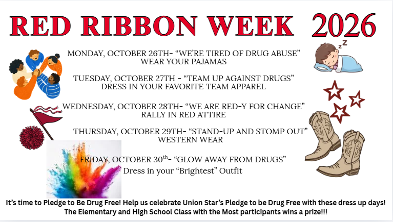 Red Ribbon Dress Up Days