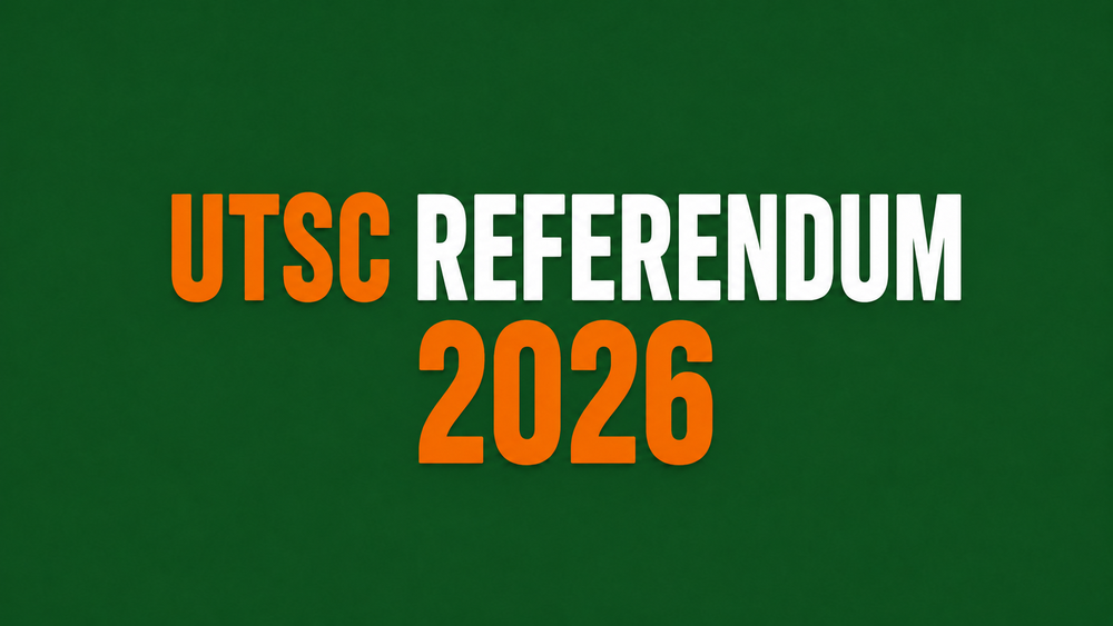 Renewal of the UTSC Referendum, November 3, 2026