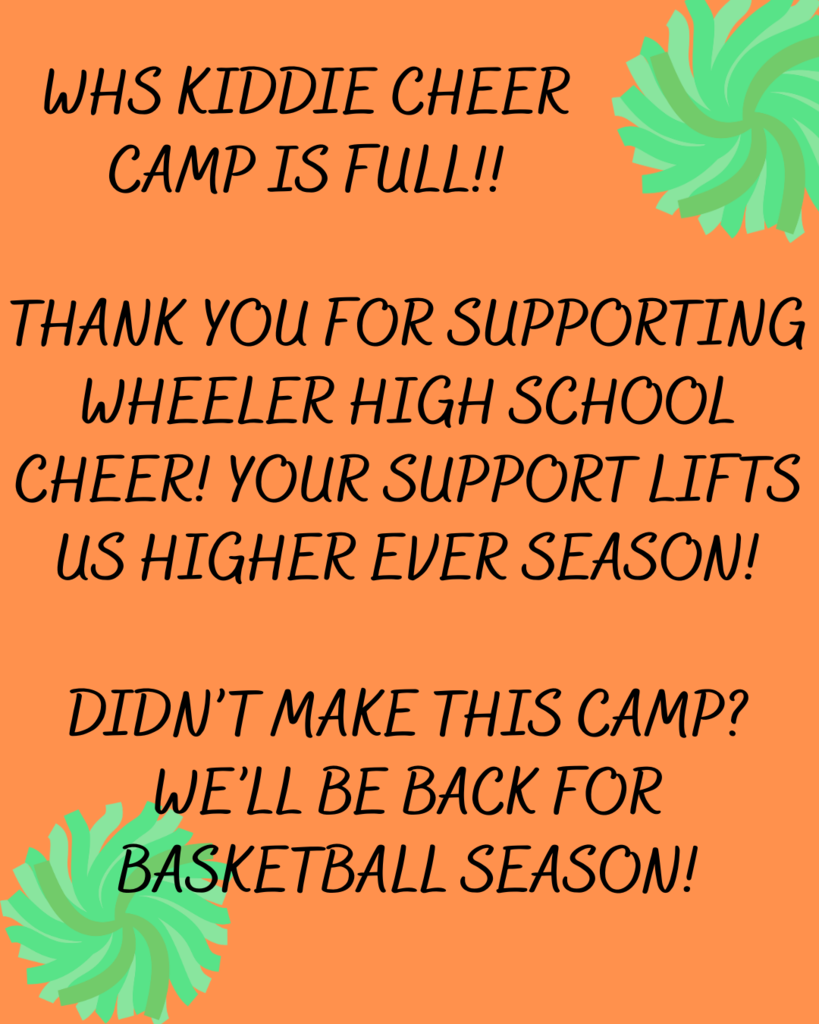WHS CHEER CAMP