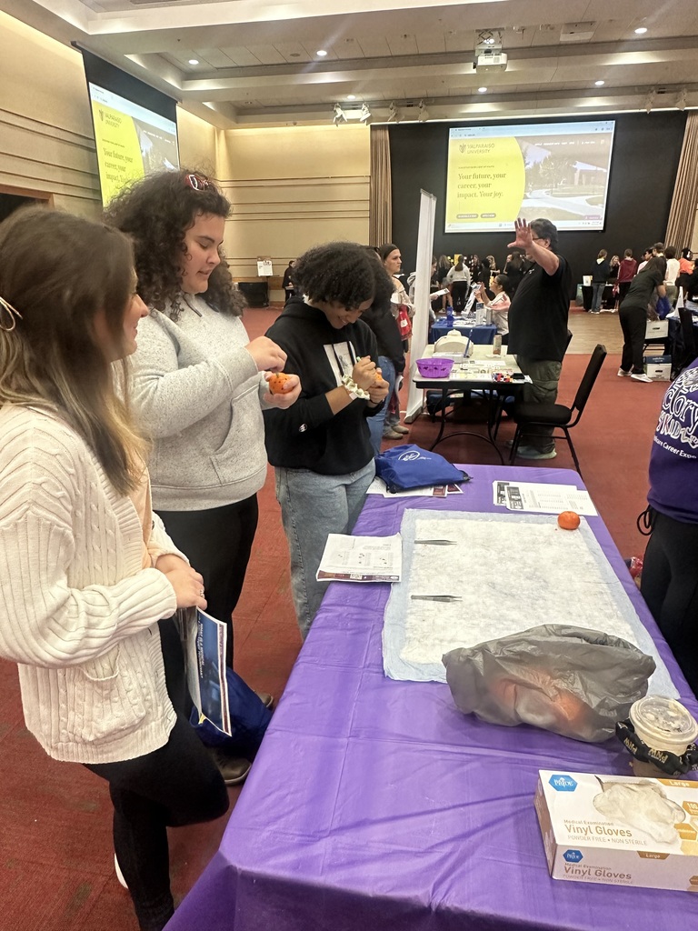 Students performing plunge biopsy.