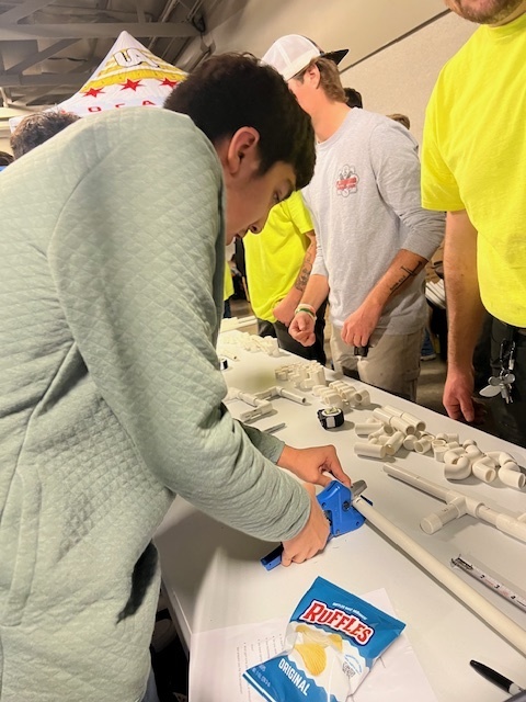 11th & 12th grade students visited the Construction & Skilled Trades Fair at the Expo Center