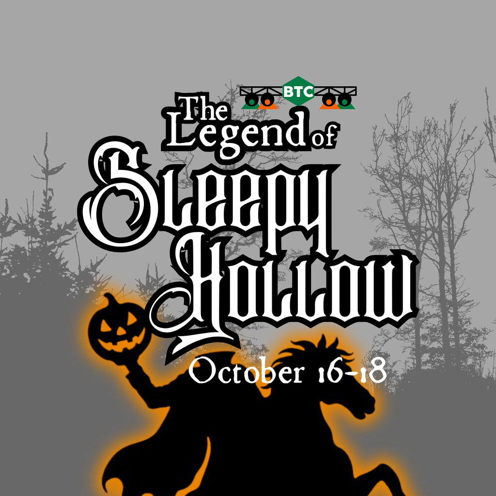Logo For The Legend of Sleepy Hollow and the show dates of October 16-18